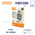 POWER BANK MAGNETICO KAIDI 5000MAH 20W | PD (KD-995)