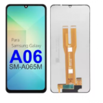 S-0686 FRONTAL SAMSUNG A06 4G (SM-A065) SEM ARO PRETO CHINA IPS