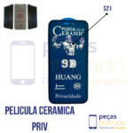P-0355 PELICULA SAMSUNG S21 CERAMICA FOSCA PRIVACIDADE