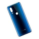 TAMPA TRASEIRA MOTOROLA MOTO ONE VISION AZUL SAFIRA