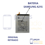 BA-0495 BATERIA ORIGINAL RETIRADA SAMSUNG A21S (SM-A217) A12 (SM-A125) A02 (SM-A022) (EB-BA217ABY)