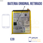 BA-0243 BATERIA ORIGINAL RETIRADO MOTOROLA MOTO E20 (XT2155) (NT40)