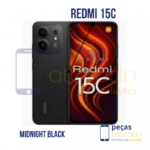 CELULAR XIAOMI REDMI 15C MIDNIGTH BLACK 8GB RAM 256GB ROM