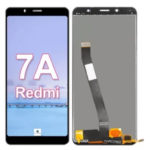 S-0550 FRONTAL XIAOMI REDMI 7A (FRO998) SEM ARO PRETA ORIGINAL CHINA IPS