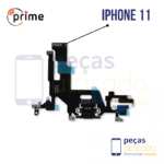 SB-0301 FLEX CONECTOR DE CARGA IPHONE 11 (PRIME) (Preto)