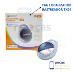 TAG LOCALIZADOR RASTREADOR | GPS | ANTI PERDA | FURTO TX04 – PEINING