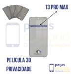P-0711 PELICULA IPHONE 13 PRO MAX 3D PRIVACIDADE