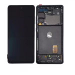 S-1013 FRONTAL SAMSUNG S20 FE (SM-G780F) COM ARO PRATA ORIGINAL CHINA OLED