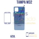 TAMPA TRASEIRA SAMSUNG M32 AZUL
