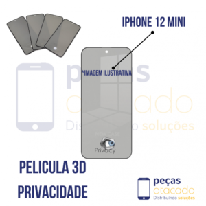 P-0390 PELICULA IPHONE 12 MINI 3D PRIVACIDADE