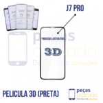 P-0685 PELICULA SAMSUNG J7 PRO PRETA 3D