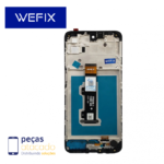 S-0411 FRONTAL MOTOROLA MOTO E32 (XT2227) COM ARO WEFIX IPS