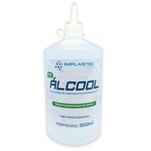 ÁLCOOL PARA ELETRONICOS E PCI 500ML  IMPLASTEC