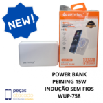 POWER BANK PEINING 15W INDUÇÃO 10.000  WUP-758