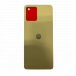 TAMPA TRASEIRA MOTOROLA MOTO G14 COURO BEGE
