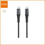 CABO KAIDI TIPO C PARA TIPO C PD 60W (KD-19CC)
