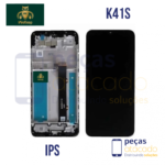 S-0558 FRONTAL LG K41S (LKM410BMW) COM ARO WE KEEP IPS