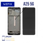 S-0773 FRONTAL SAMSUNG A25 5G (A256) COM ARO WEFIX OLED