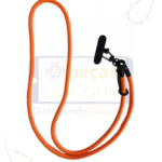 CORDÃO REFORÇADO PARA CELULAR LARANJA