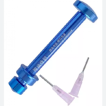 APLICADOR EMBOLO METALICO PARA SERINGA COM 2 AGULHAS WL-346