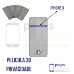 P-0371 PELICULA IPHONE X 3D PRIVACIDADE
