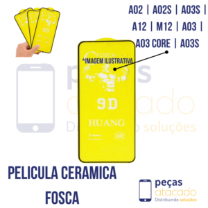 P-0595 PELICULA SAMSUNG A02 | A02S | A03S | A12 | M12 | A03 | A03 CORE | A03C CERAMICA FOSCA