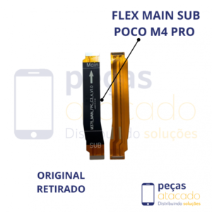 FLEX MAIN SUB XIAOMI POCO M4 PRO