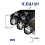 PELICULA DE CAMERA IPHONE 16 PRO | 16 PRO MAX PRETA (KIT)
