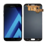 S-0C  FRONTAL SAMSUNG A7 (SM-A720) SEM ARO PRETA ORIGINAL CHINA OLED 1:16