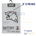 BA-0565 BATERIA ROX IPHONE 15 PRO MAX (4.422 mAh) (1 ANO DE GARANTIA)