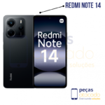 CELULAR XIAOMI REDMI NOTE 14 NEGRO OCASO 8 GB RAM 256GB ROM