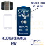 P-0282 PELICULA XIAOMI REDMI NOTE 12 4G | POCO X5 | M6 PRO CERAMICA FOSCA PRIVACIDADE