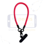 CORDÃO DE PULSO PARA CELULAR ROSA