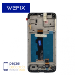 S-0379 FRONTAL MOTOROLA MOTO E7 POWER (XT2097) COM ARO WEFIX IPS