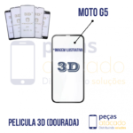 P-0743 PELICULA MOTOROLA MOTO G5 DOURADO 3D