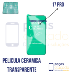 P-0764 PELICULA IPHONE 17 PRO CERAMICA TRANSPARENTE