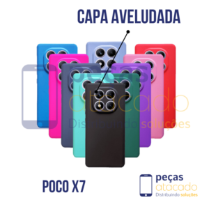 CAPA AVELUDADA XIAOMI NOTE 7