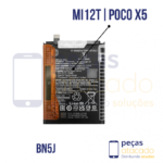 BA-0639 BATERIA HK ULTRA XIAOMI MI 12T | 12T PRO | POCO X5 (BN5J)