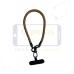 CORDÃO DE PULSO PARA CELULAR MARROM
