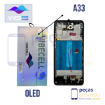 S-0338 FRONTAL SAMSUNG A33 (SM-A336B) COM ARO VIBE OLED