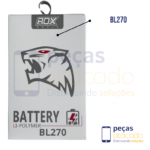 BA-0373 BATERIA ROX MOTOROLA MOTO G6 PLAY | E5 (BL270) (1 ANO DE GARANTIA)