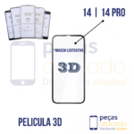 P-0732 PELICULA IPHONE 14 | 14 PRO 3D