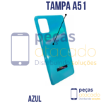 TAMPA TRASEIRA SAMSUNG A51 BRANCO