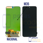 S-0985 FRONTAL SAMSUNG M35 (SM-M356B) SEM ARO ORIGINAL NACIONAL OLED