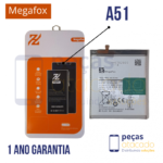 BA-0291 BATERIA MEGAFOX SAMSUNG A51 (SM-A515) (EB-BA515ABY) (1 ANO DE GARANTIA)