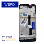 S-0323 FRONTAL MOTOROLA MOTO ONE FUSION PLUS (XT2067) COM ARO PRETO WEFIX IPS