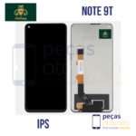 S-0541 FRONTAL XIAOMI NOTE 9T (M2003J6B2G) NOTE 9 5G (M2007J22C) SEM ARO WE KEEP IPS