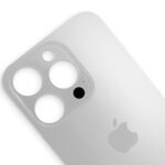 N-0079 TAMPA TRASEIRA COM SUPORTE E IMÃ IPHONE 15 PRO TITÂNIO BRANCO