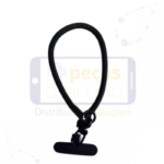 CORDÃO DE PULSO PARA CELULAR PRETO