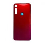 TAMPA TRASEIRA MOTOROLA MOTO G8 PLAY VERMELHO